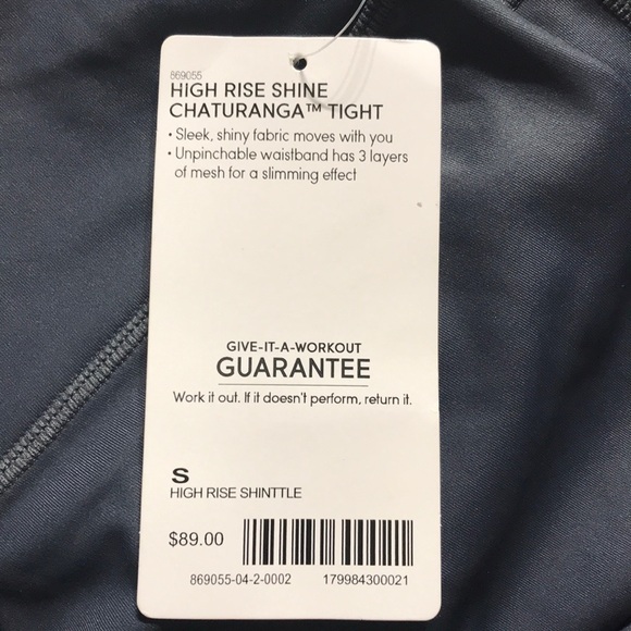 ATHLETA High Rise Chaturanga Tight:: Gray - Picture 8 of 8